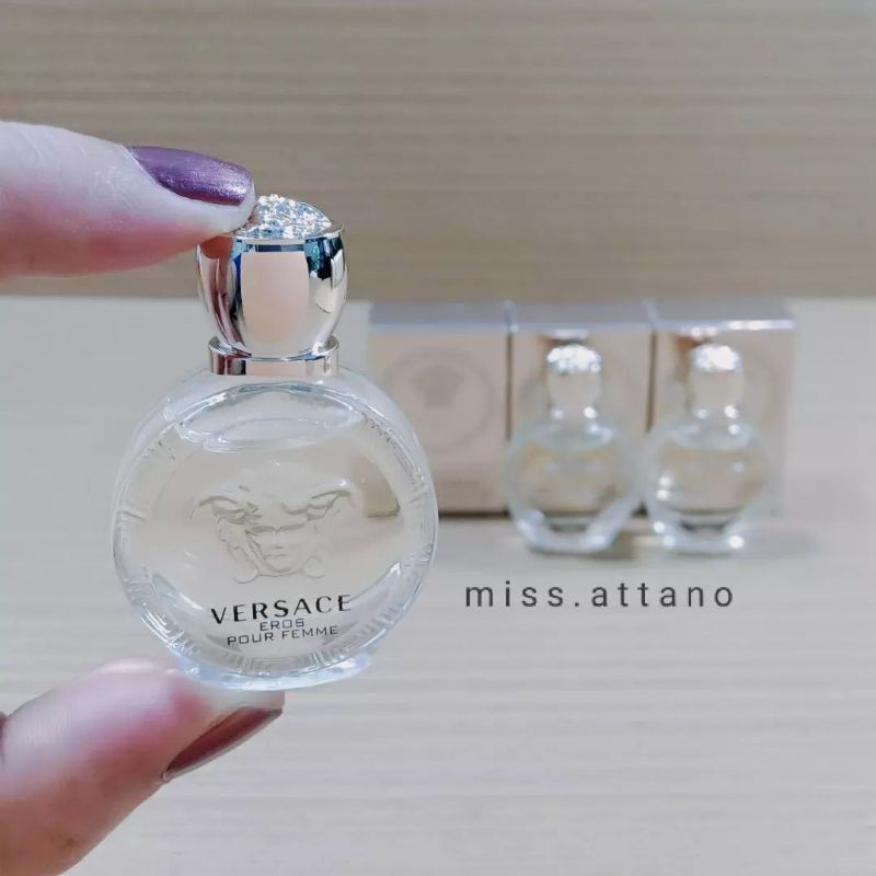 Parfum miniatur original / miniset Versace Eros Woman