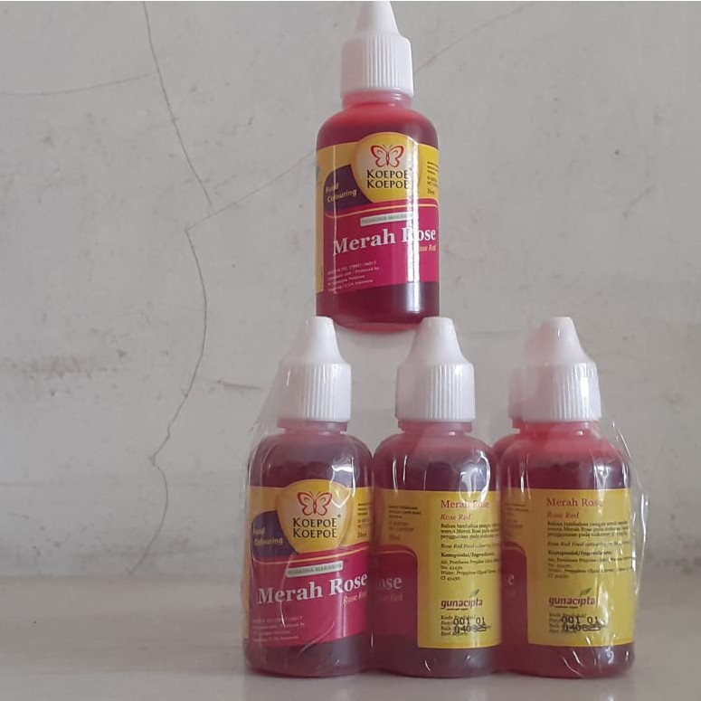 

PASTA KOEPOE-KOEPOE WARNA MERAH ROSE 30ML