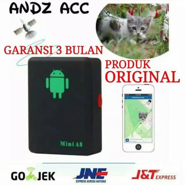 ALAT SADAP SUARA MINI A8 GPS / GPRS / GSM INTELLIGENT LOCATOR - GPS+SADAP SUARA
