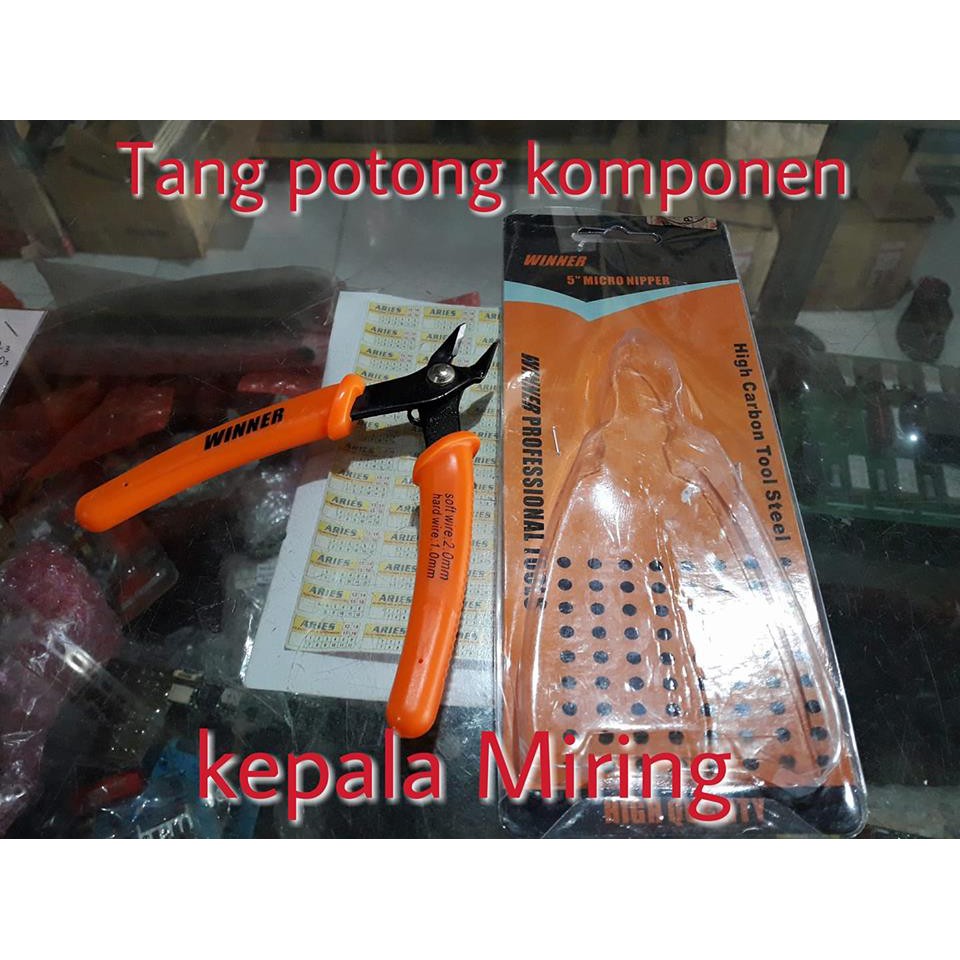 Tang potong Kaki komponen elektronik merk potong  Winner 5&quot; kuat