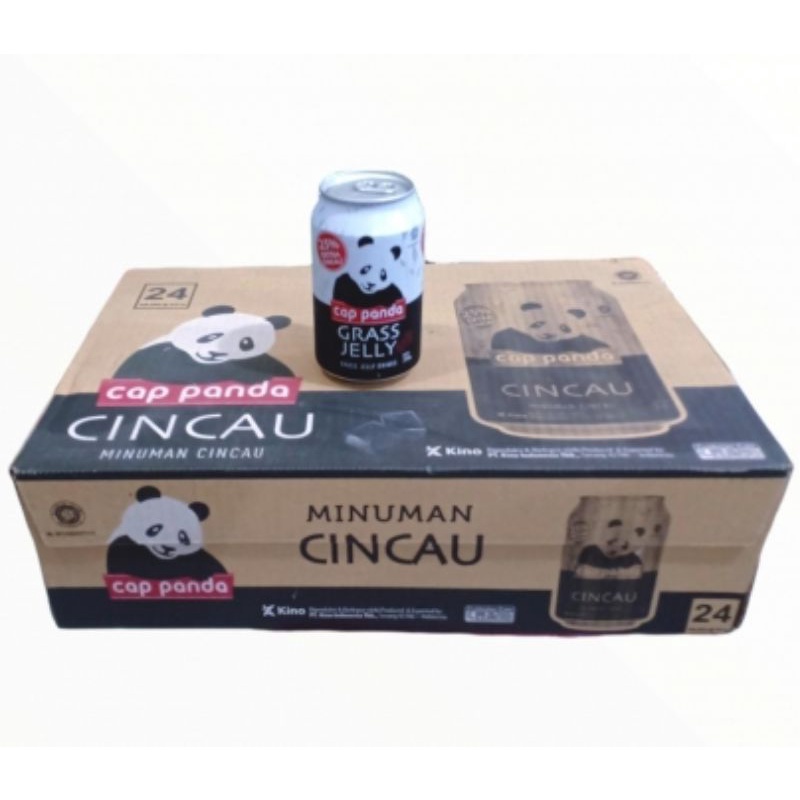 Minuman Cincau Cap Panda 1 dus isi 24 kaleng