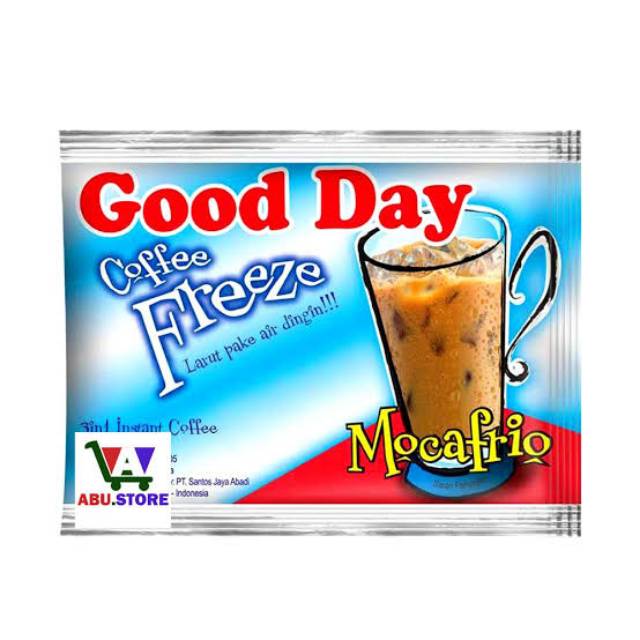 

Good Day Freeze Mocafrio 3 in 1 Sachet