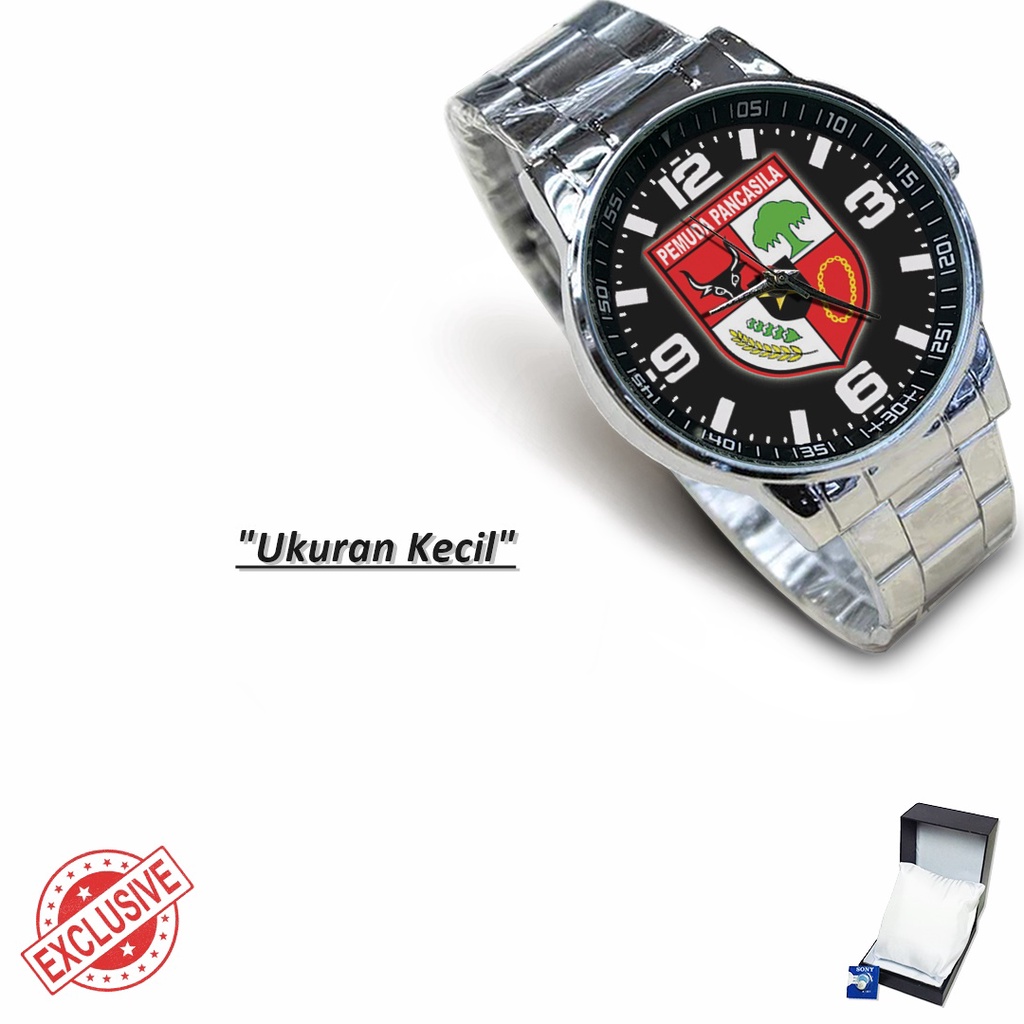 Jam Tangan Rantai Couple PANCASILA PEMUDA (Nice)