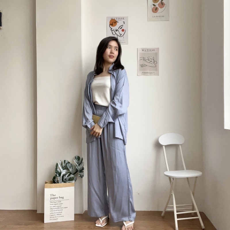 MSMO Hitomi Set Long-Baby Blue