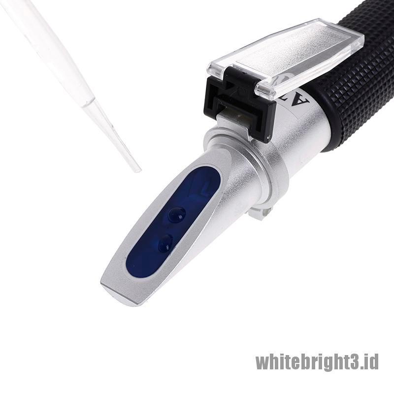 ❤White3 Warna Putih❤ Refraktometer Pengukur Kadar Alkohol / Gula 0-32%