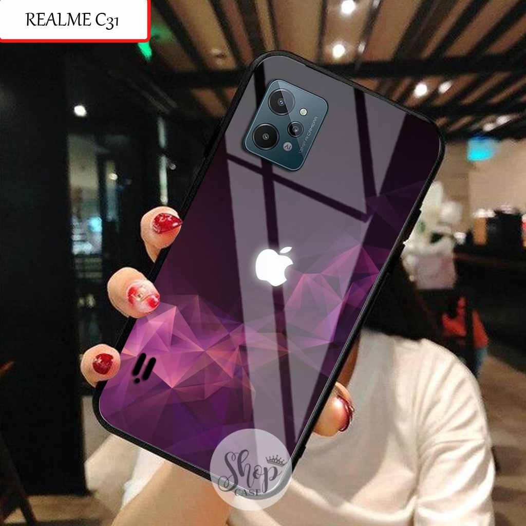 Softcase Glass Realme C31 - Case Realme C31 - case Realme C31 - kesing Realme C31 - softcase Realme 
