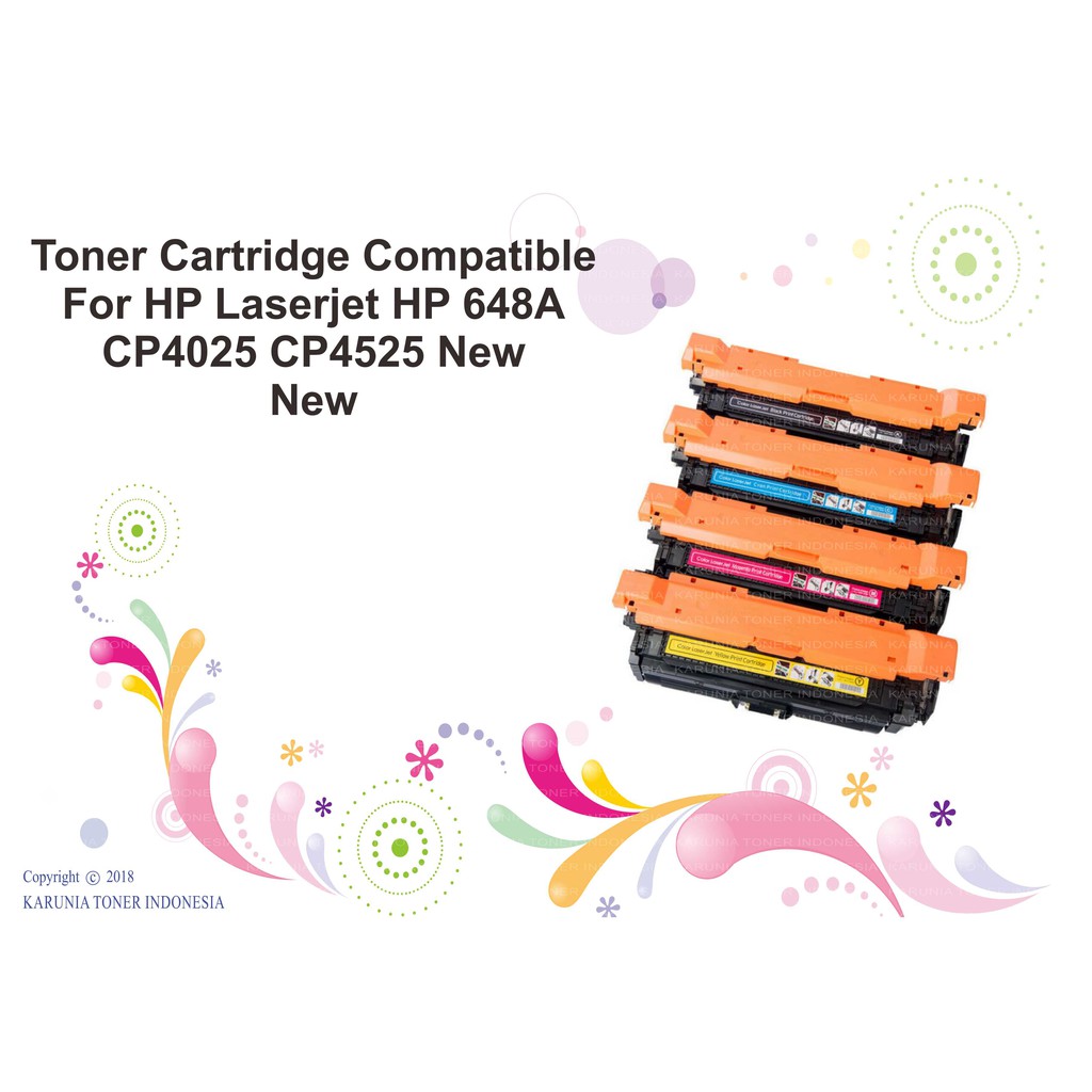 Toner Cartridge Compatible For HP Laserjet 648A CP4025 CP4525 Cyan Magenta Yellow Black New