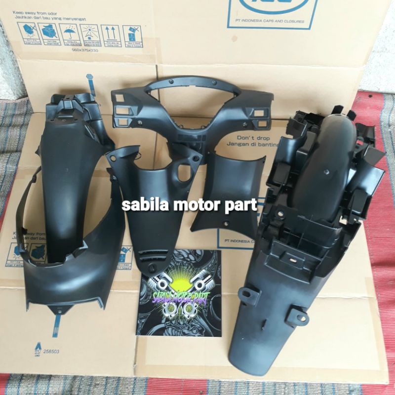 Cover Body Full Kasar Honda Supra X 125 R Batman Supra Old Tahun 2006 2007 2008 2009 2010 2011 2012 