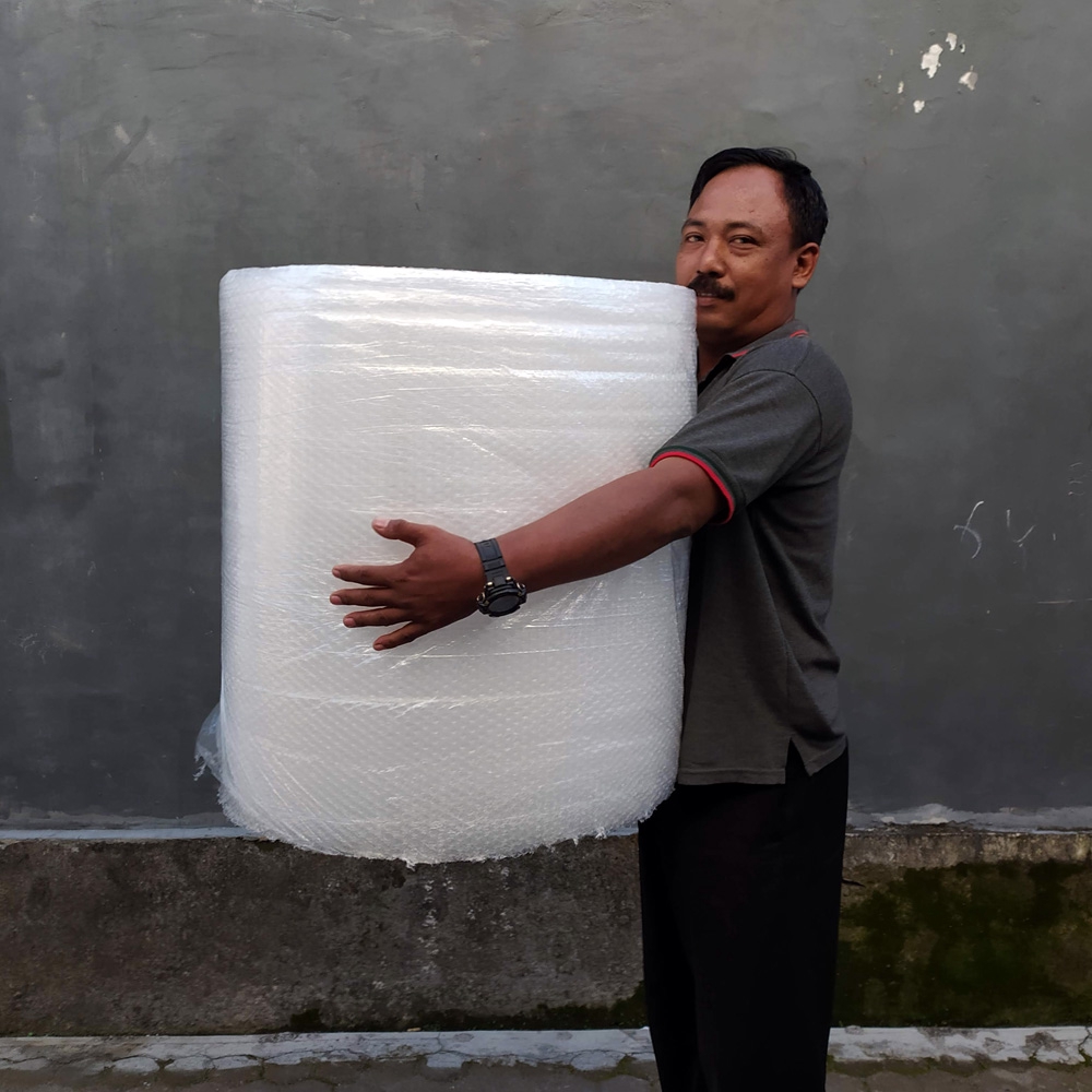 Plastik Bubble Wrap Tebal 1 roll 100 meter - Lebar 62cm - Sleman Jogja Bisa Gojek