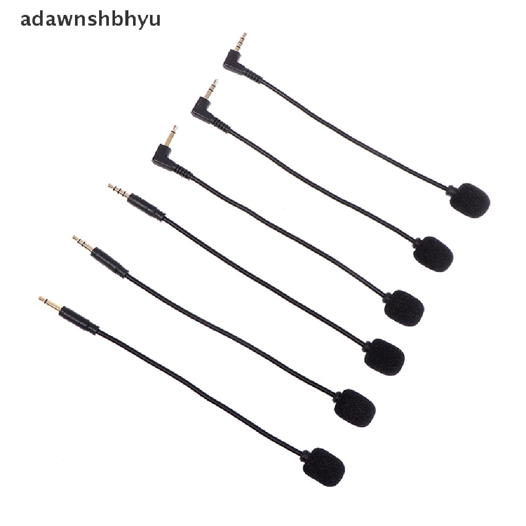 Adawnshbhyu Headset Gaming Studio Stereo 3.5mm Portabel Mic Mini HD Suara Mono Mikrofon