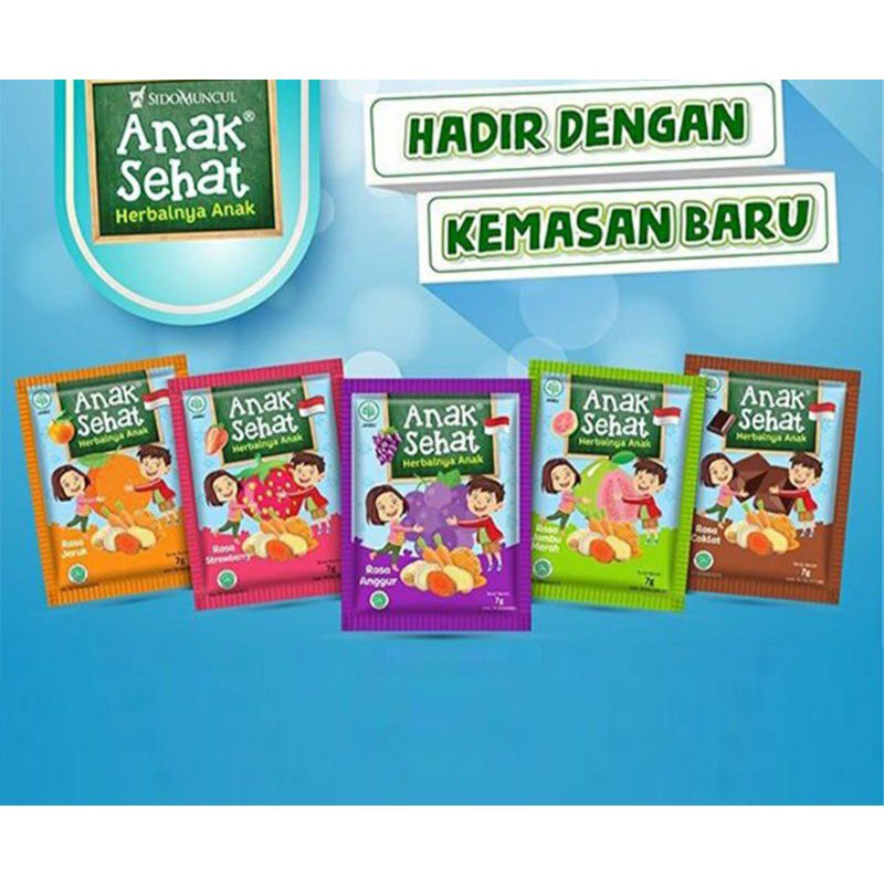 

Jamu anak sehat per sachet