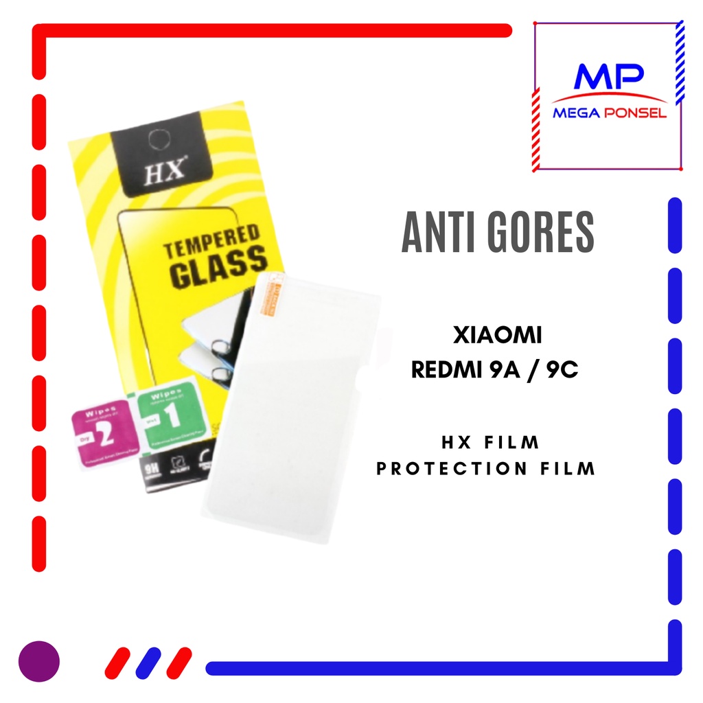 Anti Gores Xiaomi Redmi 9A / Anti Gores Xiaomi Redmi 9C Brand HX