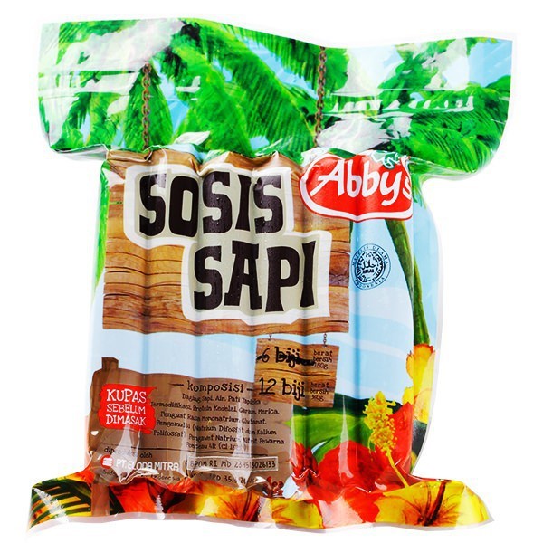 Abbys sosis sapi 12 pcs