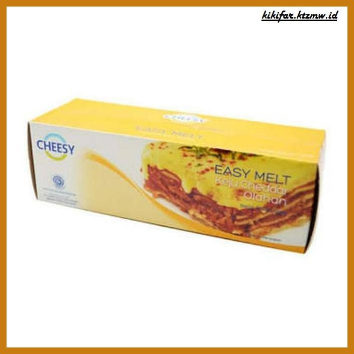 

Ujekujek- Keju Cheesy Easy Melt Cheddar Cheese 500 Gram -Original.