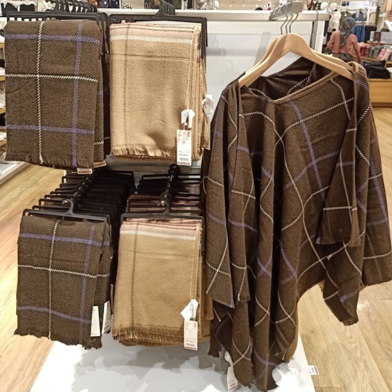 Syal 2 way sale uniqlo