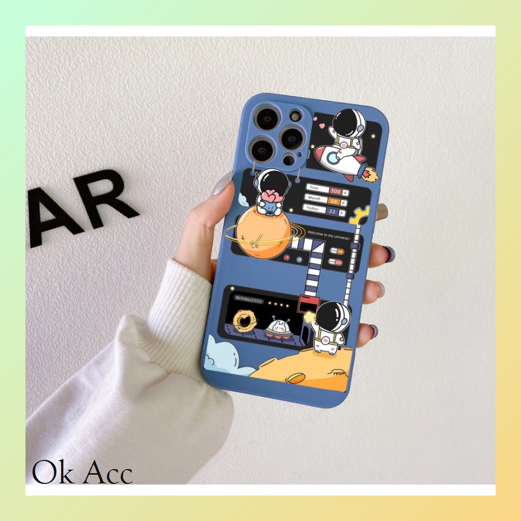Softcase Motif Planet BB16 for Iphone 6 6s 6g 6+ 6s+ 7 8 7+ 8+ X Xs 11 12 13 14+ Plus Pro Max