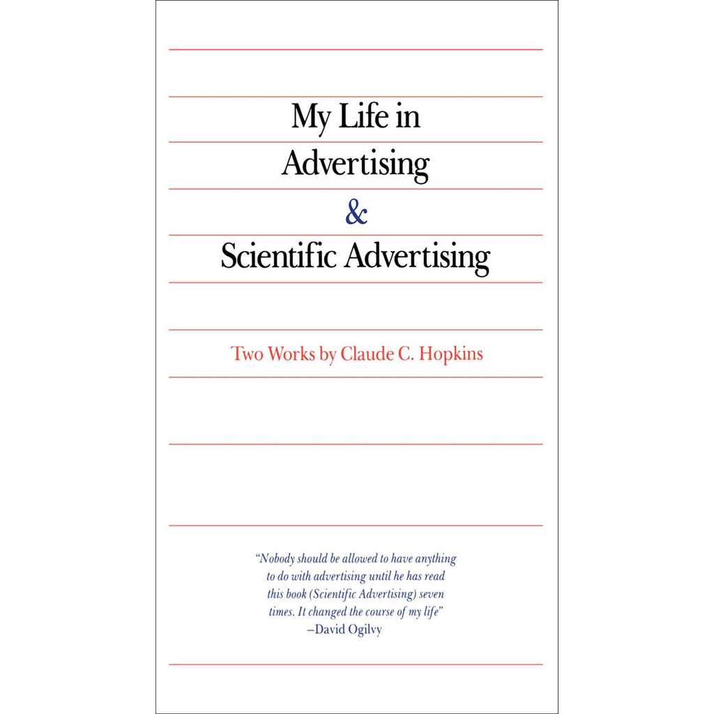 

Buku Cetak My life in advertising & Scientific advertising