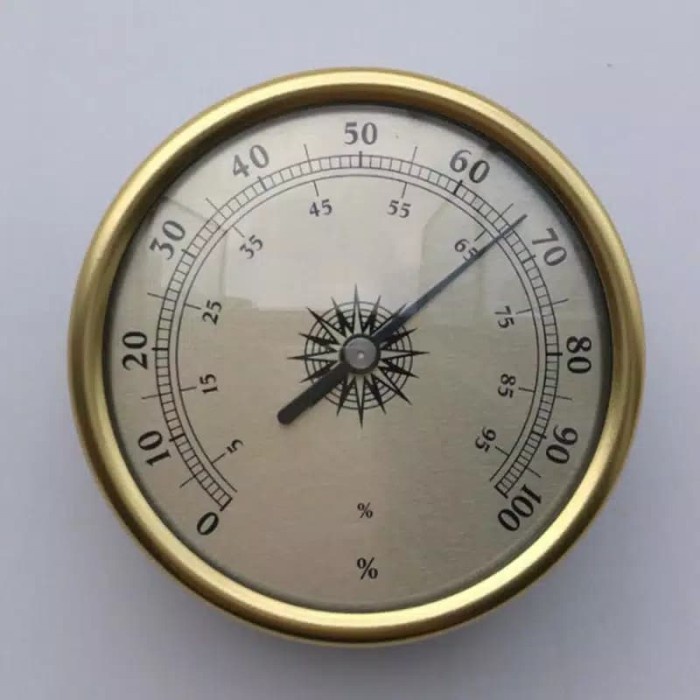 Higrometer Analog Hygrometer Humidity Meter Alat Ukur Kelembapan higrometer