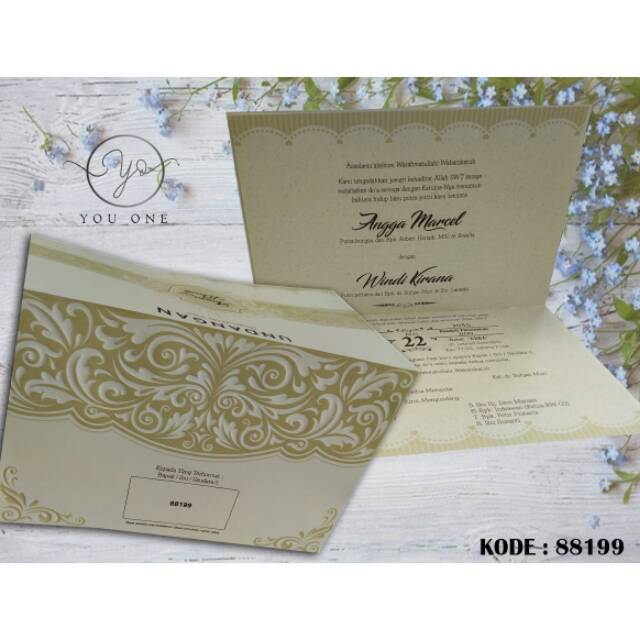 Undangan Pernikahan/Undangan Erba/E88199
