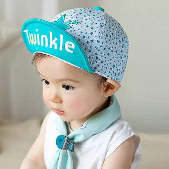 Topi bayi balita anak lucu twinkle