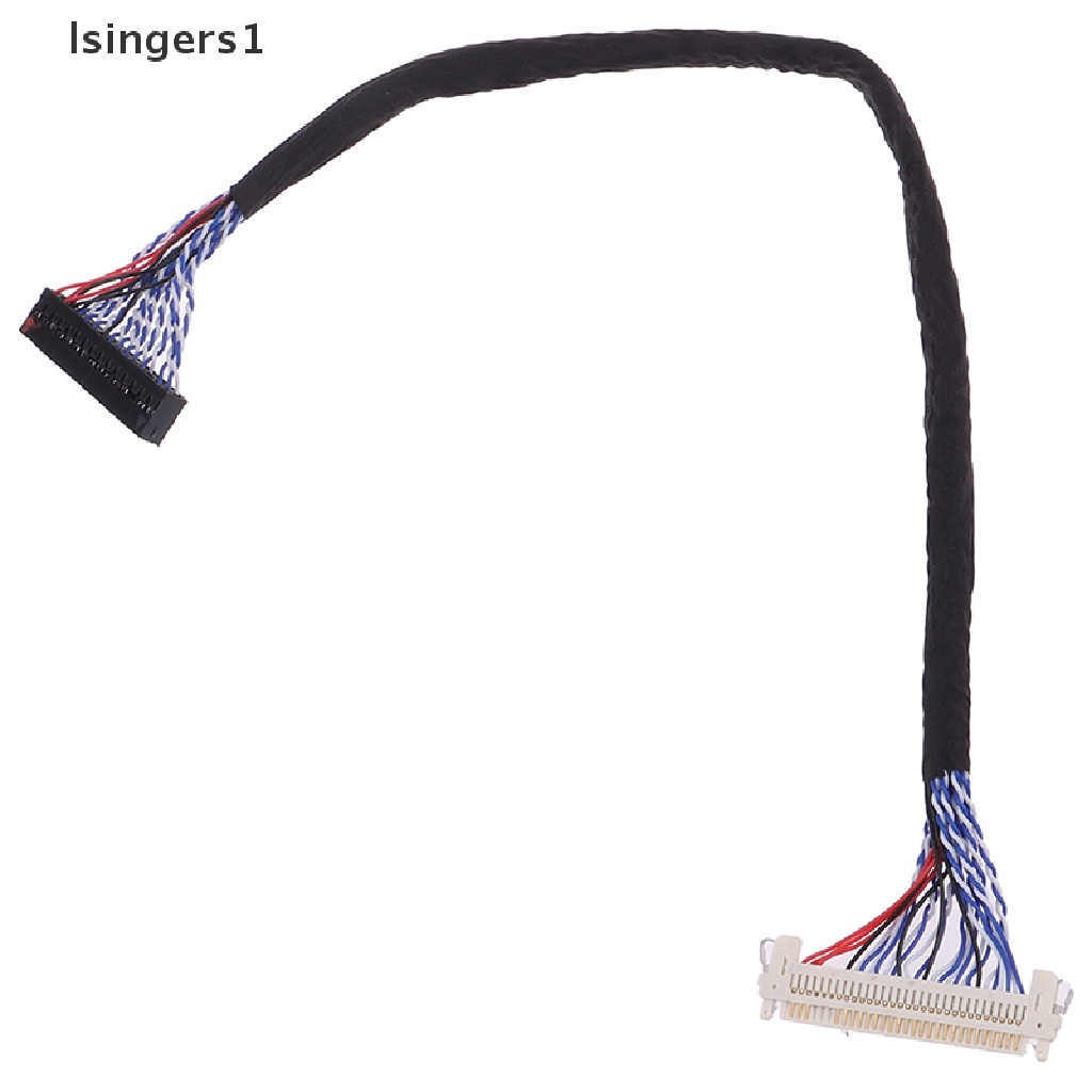 (lsingers1) Lvds Kabel D8 FIX-30P-D8 FIX 30 Pin Ganda Untuk Panel Layar LCD