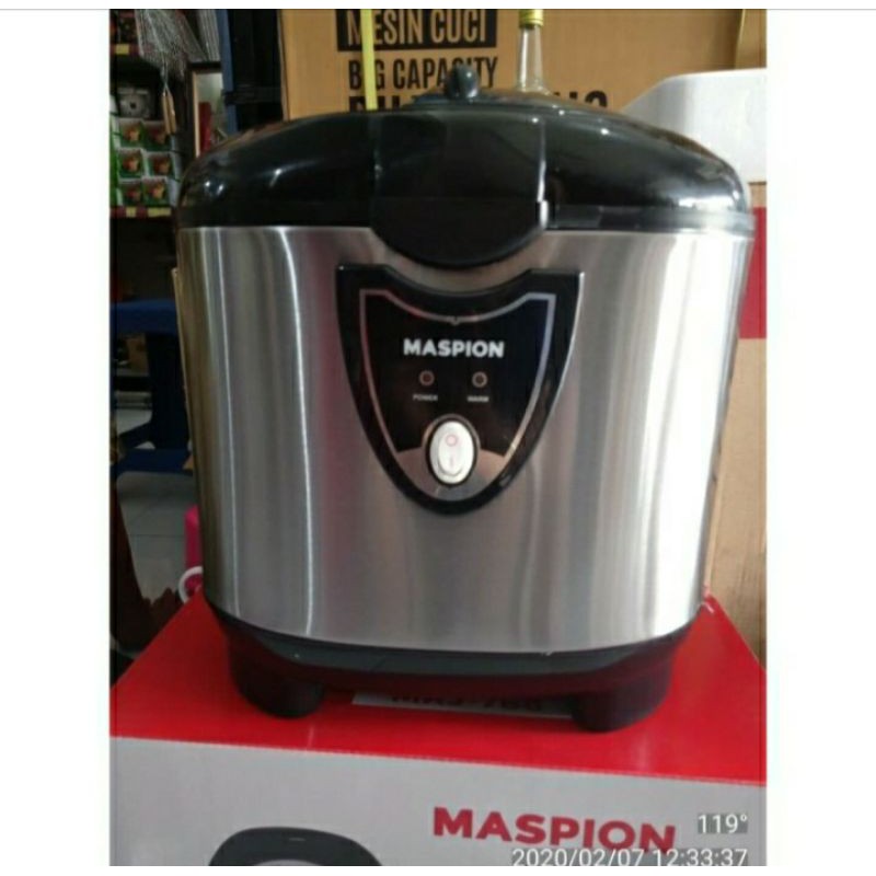 Maspion wonder jar pemanas nasi mrj 788