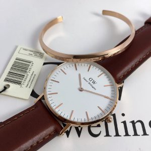 Dijual Daniel wellington classic st mawes 36mm plus gelang DW original Diskon