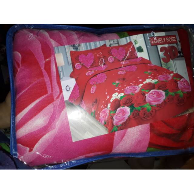 Sprei bonita rumbai no.1 lovely rose