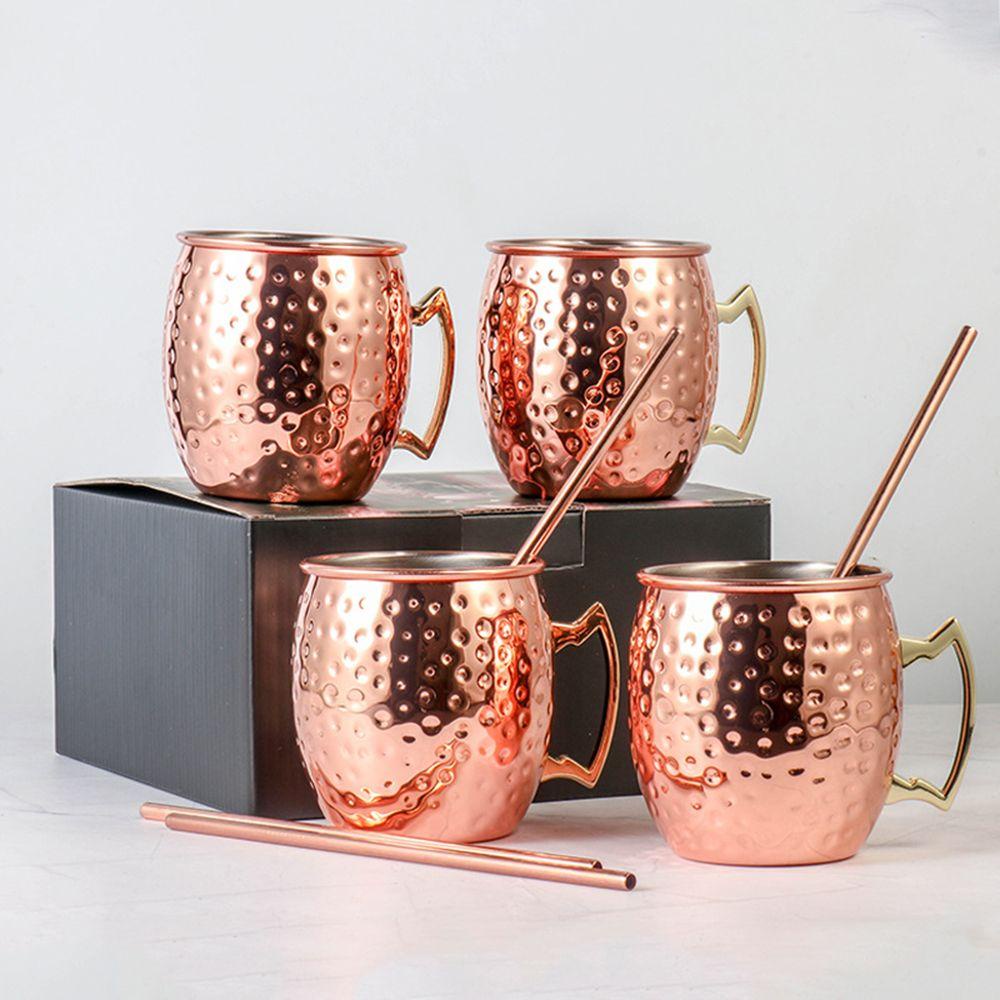 Solighter Moscow Mule Cup Bar Alat Cangkir Kopi Bir Wine Stainless Steel