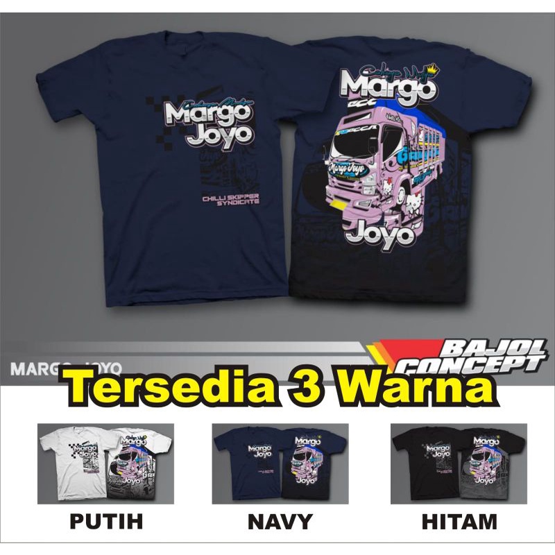 kaos MARGOJOYO Original - kaos truck cabe margojoyo rebecca concept pbtc prabowo bersaudara pendowo 