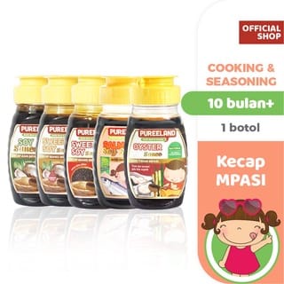 

Pureeland Kecap MPASI Organik / MPASI Bayi Organik / Bumbu MPASI / Bahan MPASI / Makanan Bayi