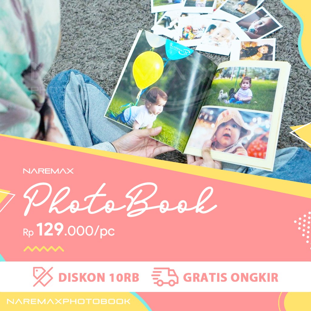 Cetak PhotoBook Premium Album Foto Kekinian ala Majalah