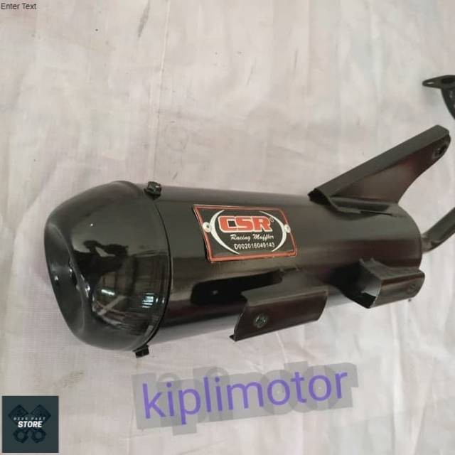 Knalpot Racing bobokan model standar Beat FI Scoopy fi Scoopy karbu