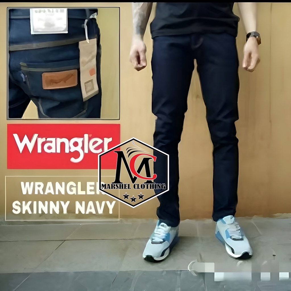 RCL - Celana Jeans Pensil Hitam Skiny Wrangl3r - Celana Jeans Pria Skinny (Slim Fit/Model Pensil) S.M.L.XL 27 s/d 34 / Celana Jeans Pria Skinny (Slim Fit/Model Pensil) Full Biothink Best Seller