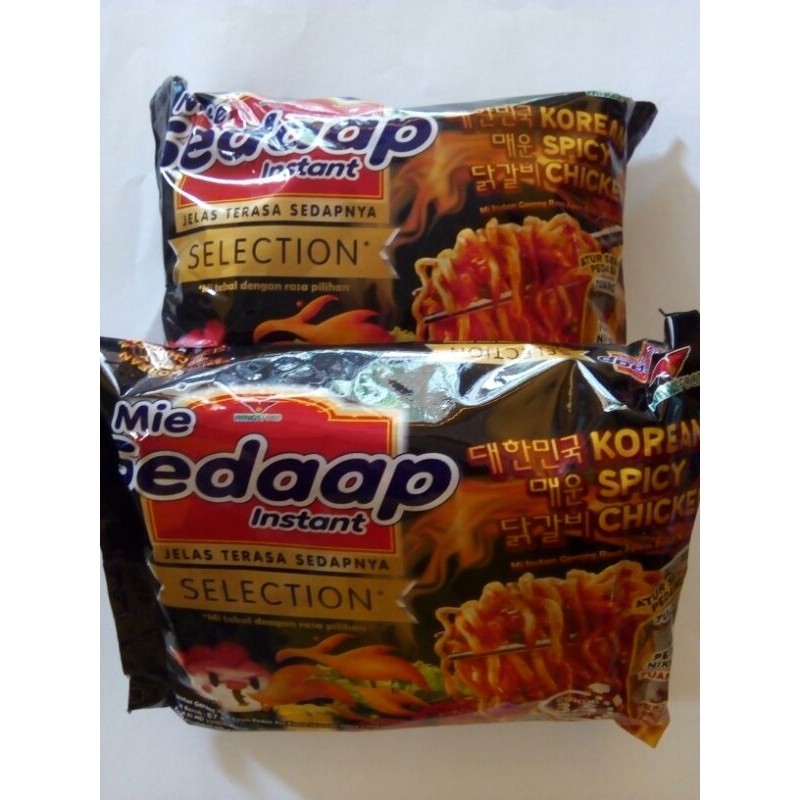 

Mie Sedap Korean Spicy chicken