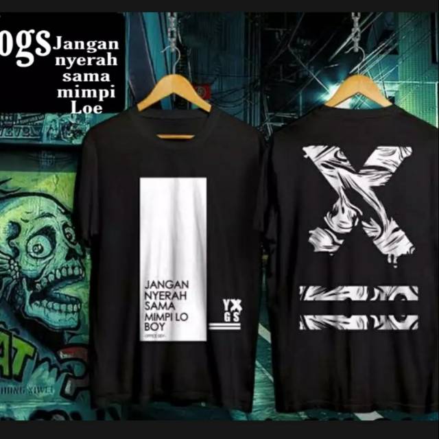 Kaos Pria Yogs Jangan Nyerah
