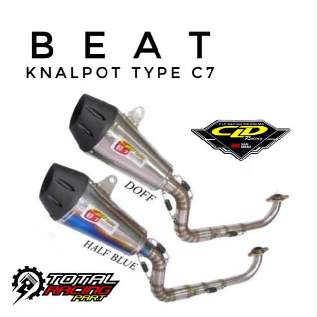 KNALPOT BEAT CLD C7