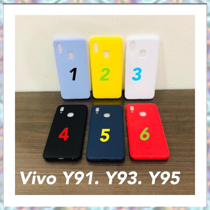 Candy Soft Case Vivo ~ Candy Case Vivo Y91,Y93,Y95