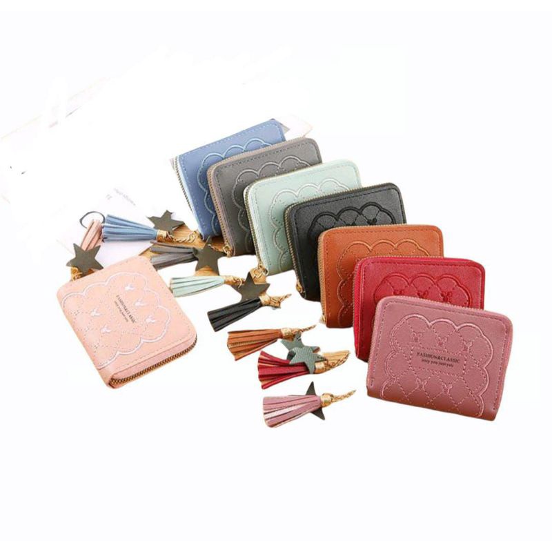 EV 8489 Dompet Koin Wanita Mini /Murah Real Pict Import