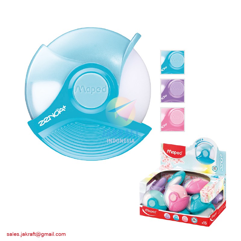 

(1 Pcs) Penghapus Pensil Roll Segala Tipe MAPED ZENOA Plus Eraser Berkulitas Bersih