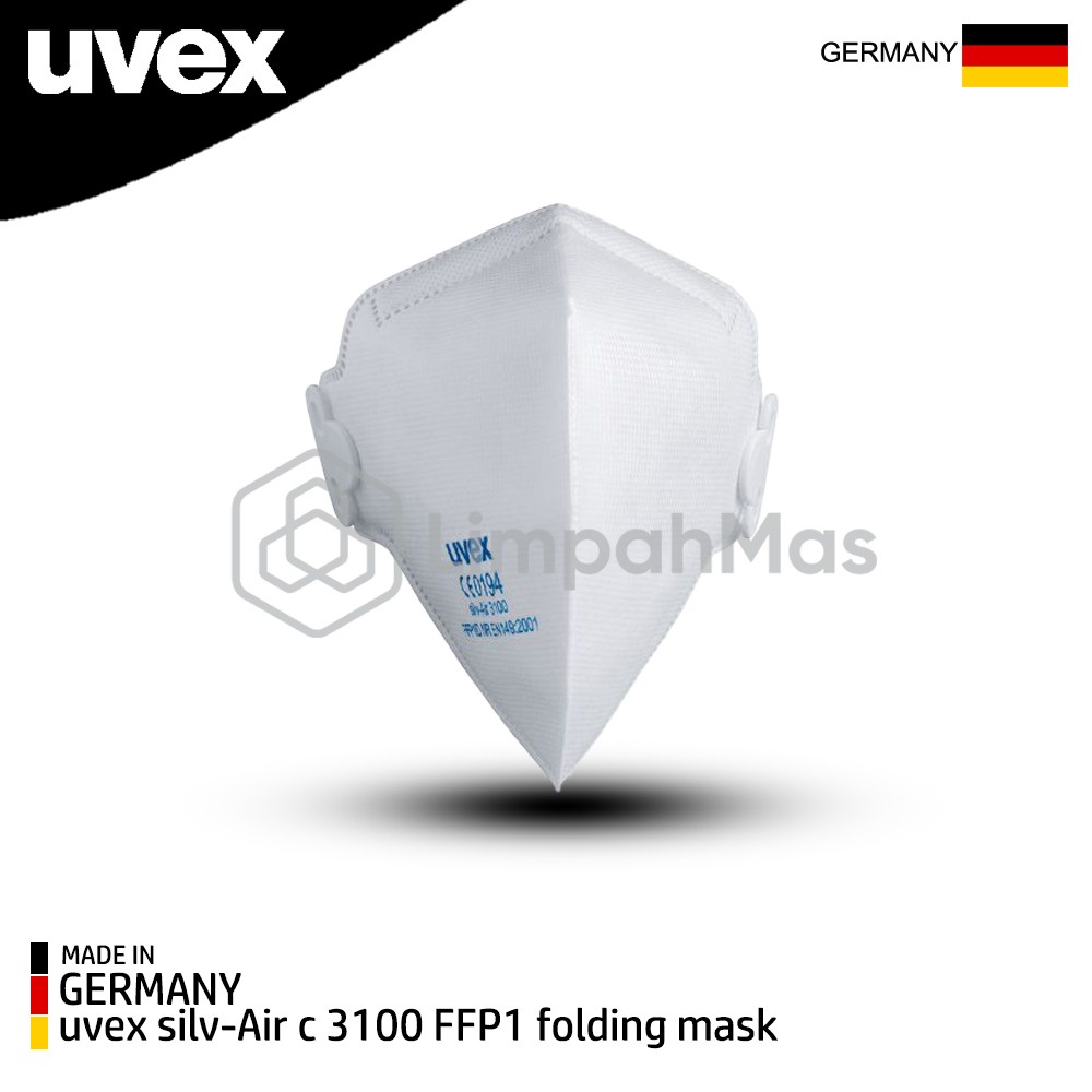 Masker Uvex Silv-Air C 8733100 FFP1