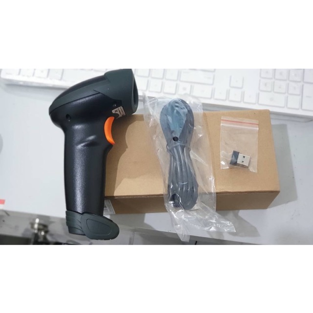 2D PRJ-BT888 Wireless Barcode Scanner QR Code-E-Faktur (Bluetooth+2.4G)