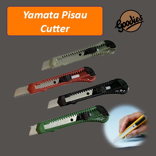 

Cutter Silet Sun Reno Pemotong Kertas Cutter Knife 12cm Sun Reno