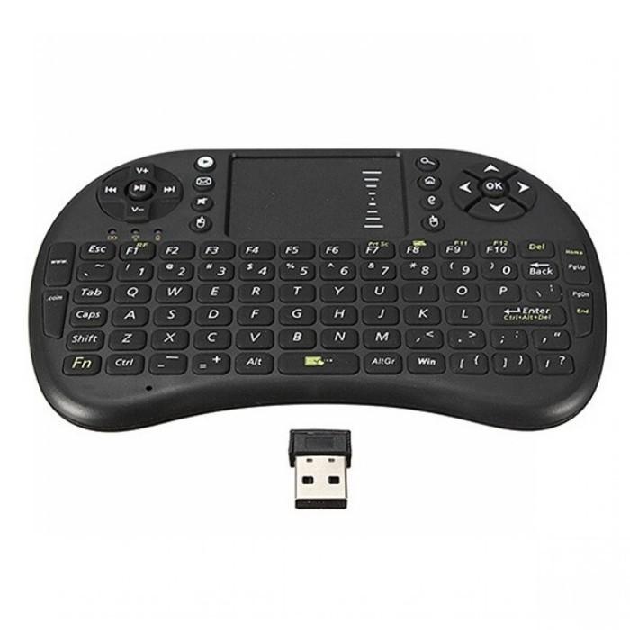 remot Keyboard Wireless dengan Touchpad/smart tv/android tv/indihome