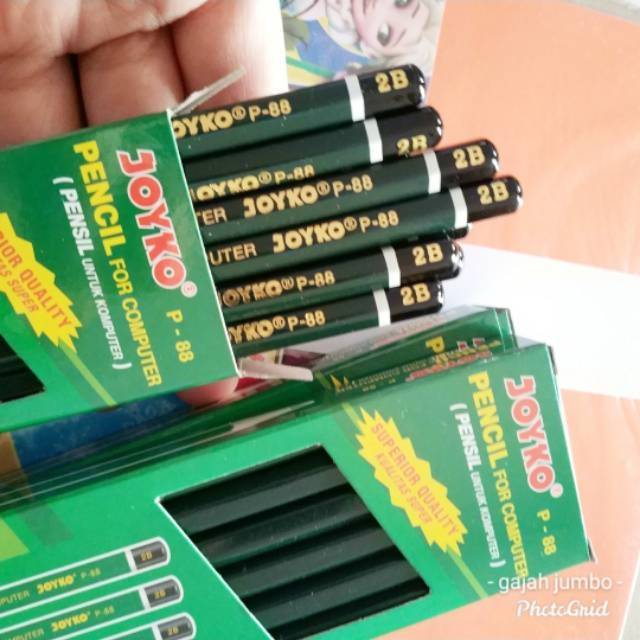 

Pensil Joyko 2B P88 Original Super Quality For Computer Murah