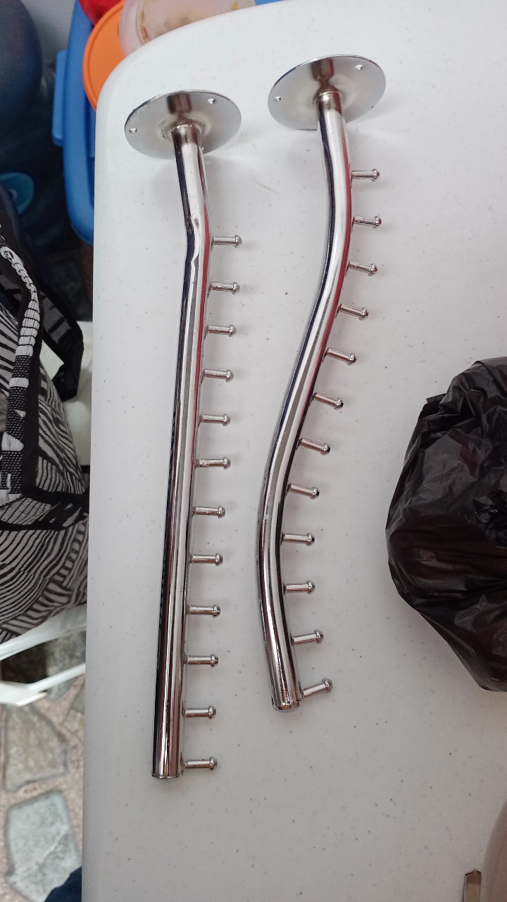 Gantungan Baju / Suling Tembok Belalai 12 Titik / Gantungan Baju Belalai Ke Dinding 12 Bisa Cod