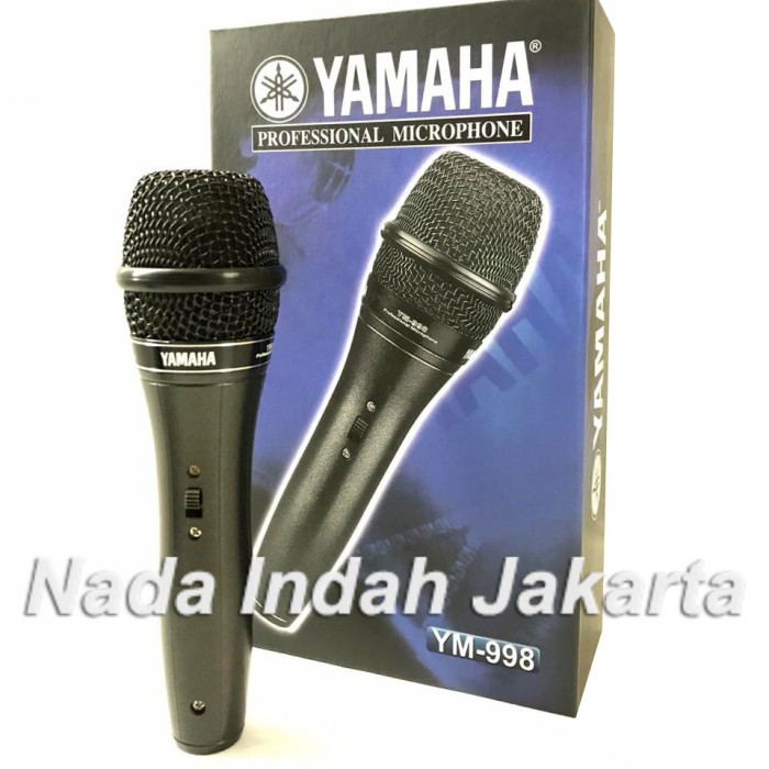 MICROPHONE KABEL YAMAHA YM 998 MIC KARAOKE PIDATO YM998