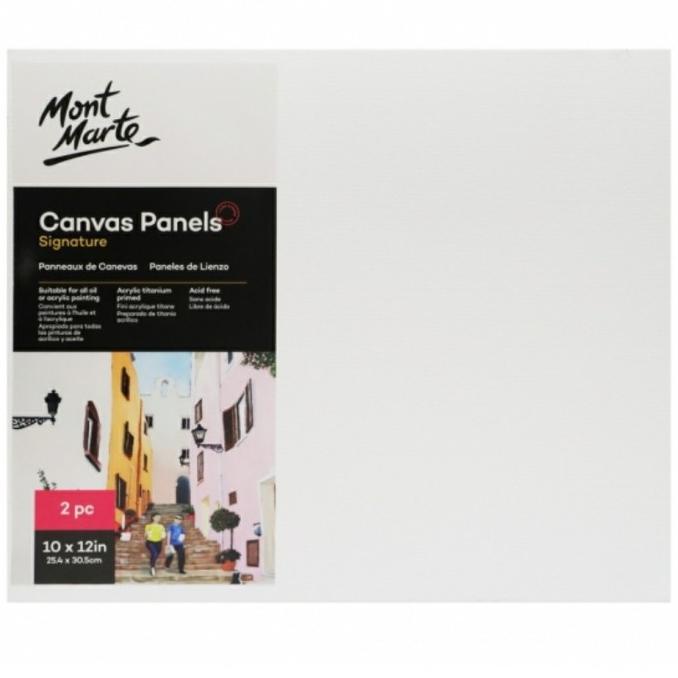 

Mont Marte Signature Canpas Panel 2 Pcs - 25.4 x 30.5 cm