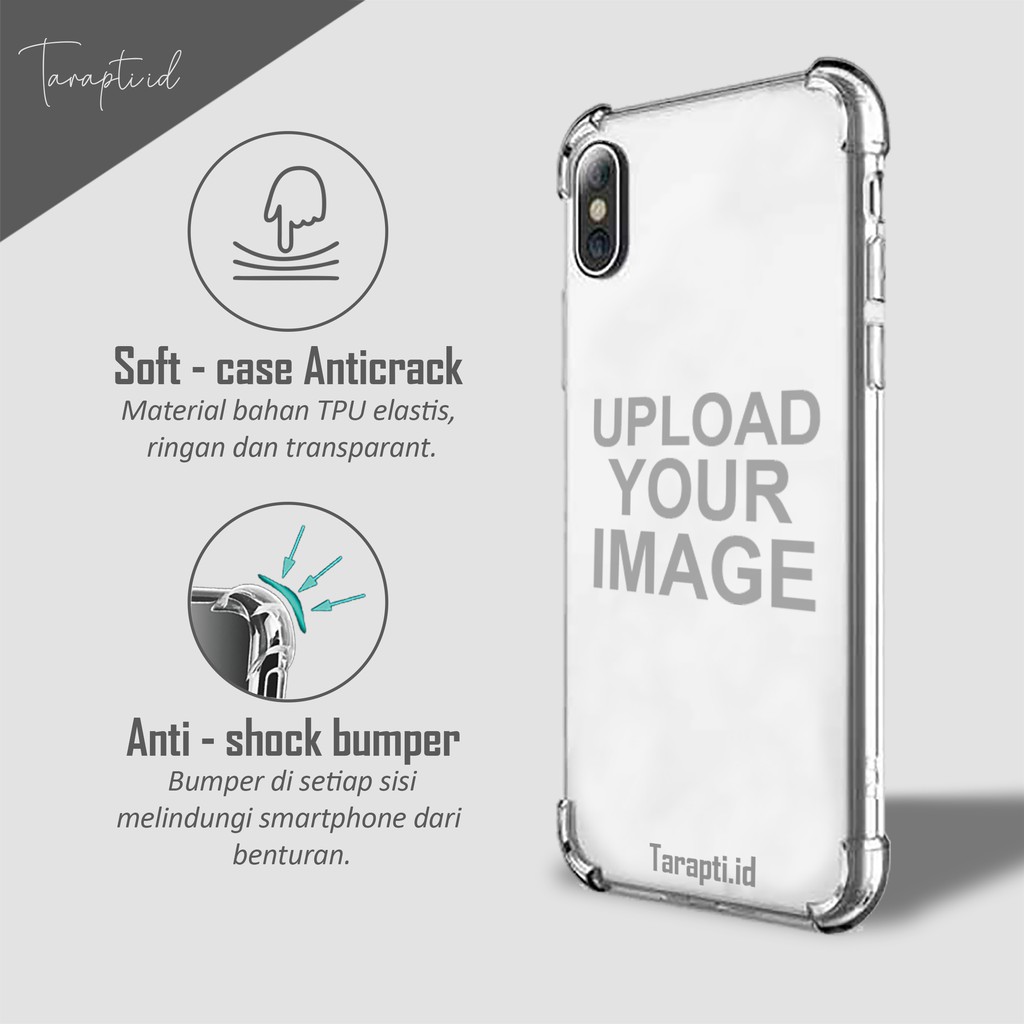 Premium Anticrack Custom Case - Glossy