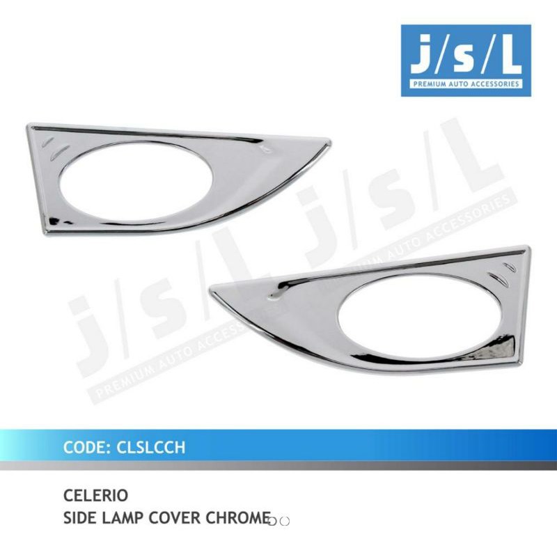 cover lampu samping Suzuki Celerio / side lamp cover chrome jsl